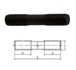 Double Ended Thread Rods High Tensile M10 M20 Black Zinc Metric Stud Bolts