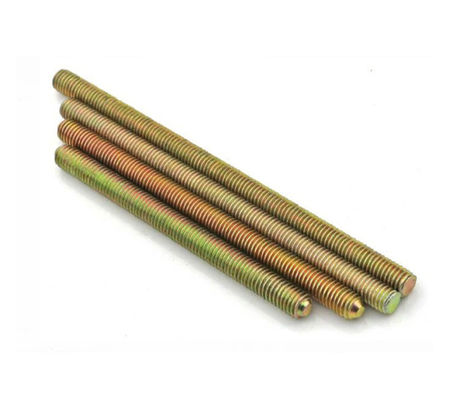 ISO9001 Gr8.8 Zinc Plated Thread Rods Galvanized Full Thread Bar Bolts