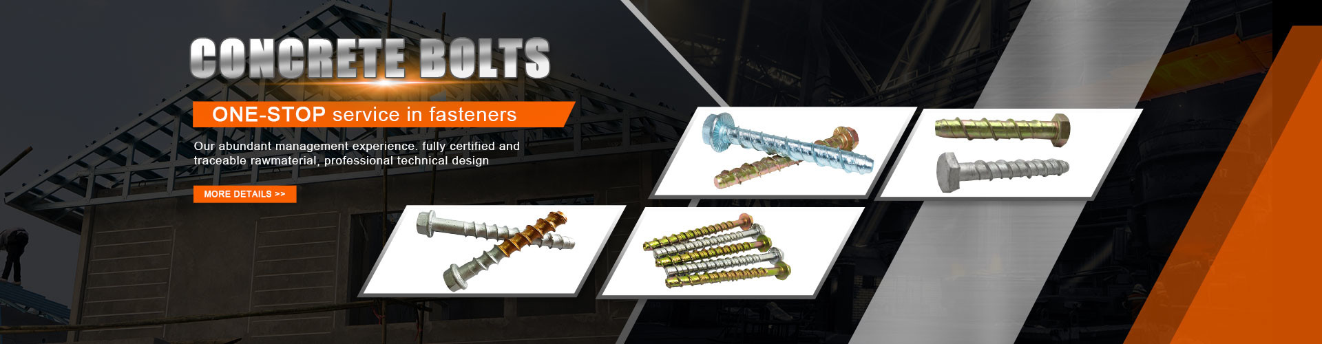 QUALIDADE Prendedores dos parafusos fábrica