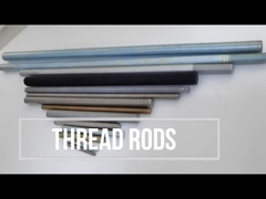 A única extremidade de aço inoxidável enche o tubo plástico de aço Ros do passador de Rod Double End Studs Metal