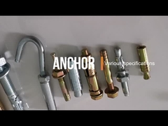 Tipo parafusos de Ring Hook Concrete Sleeve J de âncora da expansão