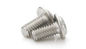 Parafusos de máquina de aço inoxidável de Phillips, parafuso flangeado ISO9001 da cabeça do botão aprovado fornecedor